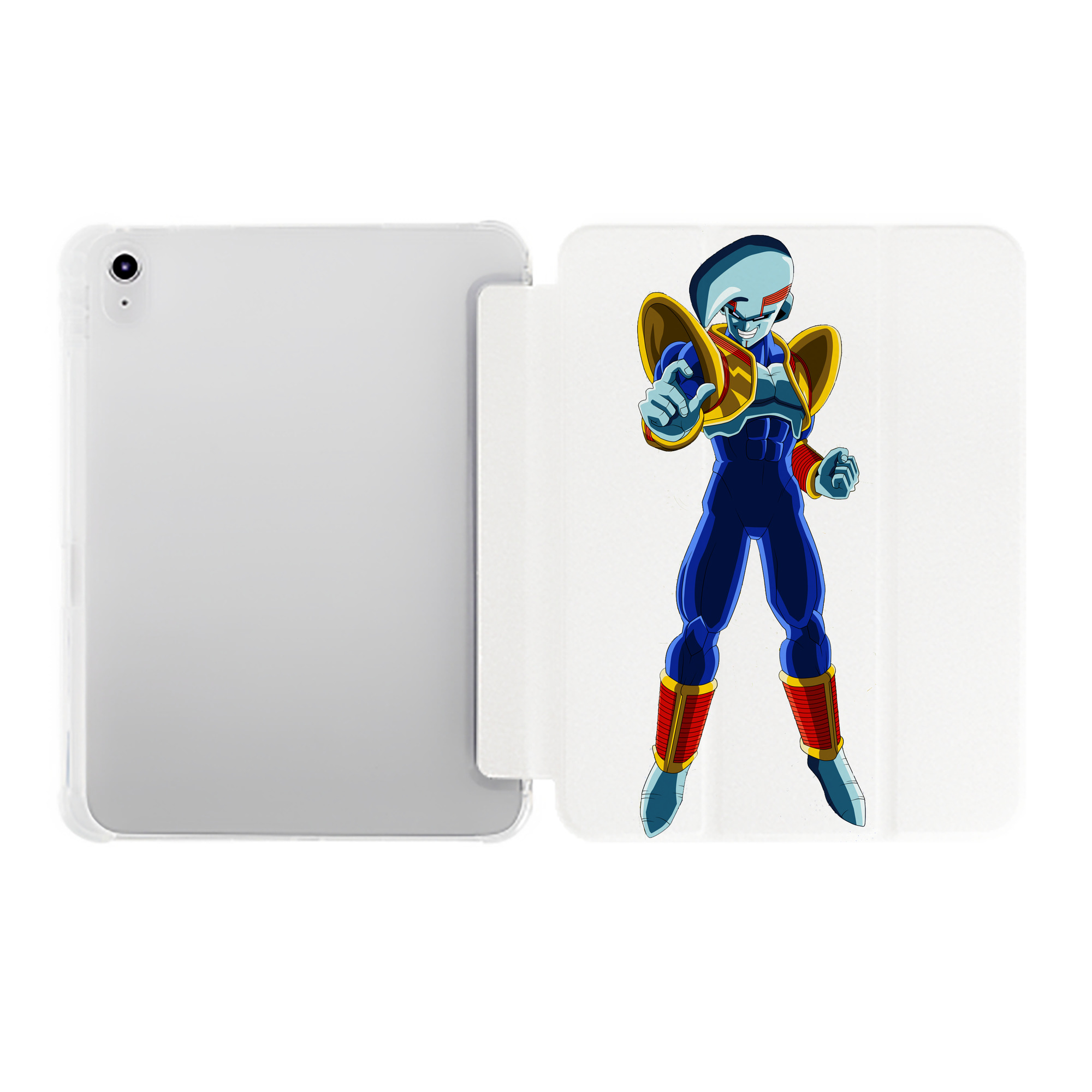 （画像用） ドラゴンボール DRAGON BALL IPad ケース ペン収納付き 三つ折りスタンド PUレザー×シリコン 対応機種9.5/10.5/10.9インチ